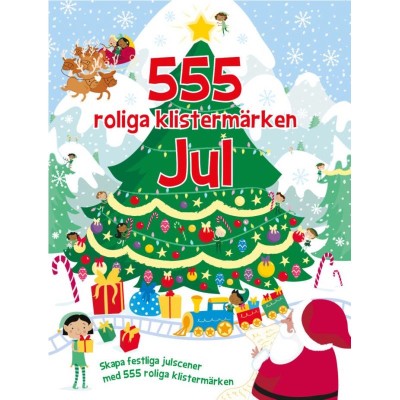 555 roliga klistermärken - Jul